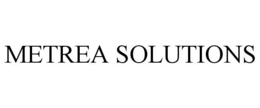 METREA SOLUTIONS trademark
