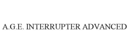 A.G.E. INTERRUPTER ADVANCED trademark