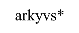 ARKYVS* trademark