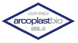 ARCOPLASTBIO BSL-3 CERTIFIED trademark