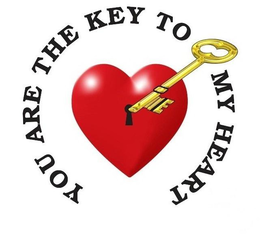 YOU ARE THE KEY TO MY HEART trademark