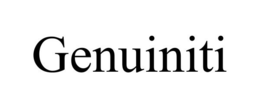 GENUINITI trademark