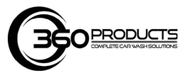 360 PRODUCTS COMPLETE CAR WASH SOLUTIONS trademark