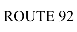 ROUTE 92 trademark