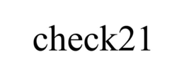 CHECK21 trademark
