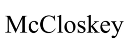 MCCLOSKEY trademark