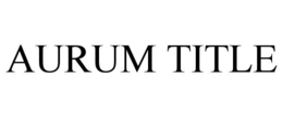 AURUM TITLE trademark