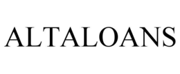 ALTALOANS trademark