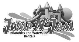 JUMP N' JAM INFLATABLES AND WATERSLIDE RENTALS trademark