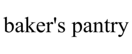 BAKER'S PANTRY trademark