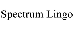 SPECTRUM LINGO trademark