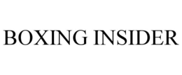 BOXING INSIDER trademark
