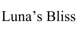 LUNA'S BLISS trademark