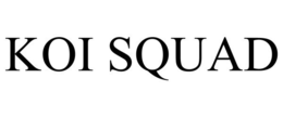 KOI SQUAD trademark