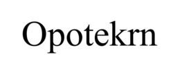 OPOTEKRN trademark