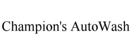 CHAMPION'S AUTOWASH trademark