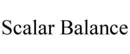 SCALAR BALANCE trademark