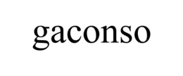 GACONSO trademark