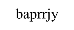 BAPRRJY trademark