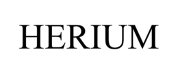 HERIUM trademark