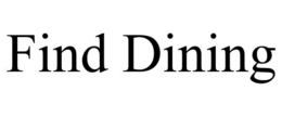 FIND DINING trademark
