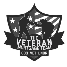 THE VETERAN MORTGAGE TEAM 833-VET-LNDR trademark