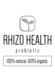 RHIZO HEALTH PROBIOTIC 100% NATURAL. 100% ORGANIC. trademark