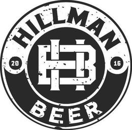 HILLMAN 20 HB 16 BEER trademark
