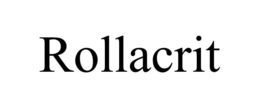 ROLLACRIT trademark