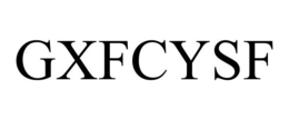 GXFCYSF trademark