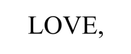 LOVE, trademark