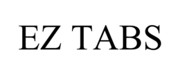 EZ TABS trademark