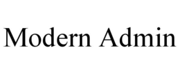 MODERN ADMIN trademark