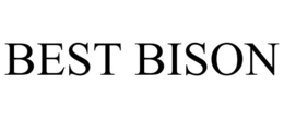 BEST BISON trademark