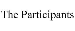 THE PARTICIPANTS trademark