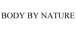 BODY BY NATURE trademark