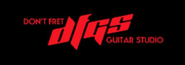 DON'T FRET DFGS GUITAR STUDIO trademark