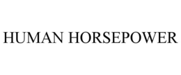HUMAN HORSEPOWER trademark
