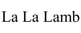 LA LA LAMB trademark