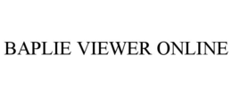 BAPLIE VIEWER ONLINE trademark