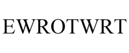 EWROTWRT trademark