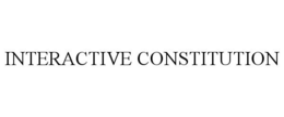 INTERACTIVE CONSTITUTION trademark
