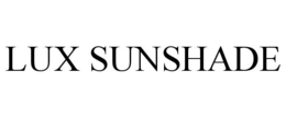 LUX SUNSHADE trademark