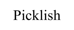 PICKLISH trademark
