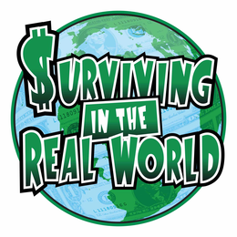 SURVIVING IN THE REAL WORLD trademark