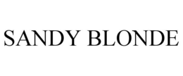 SANDY BLONDE trademark