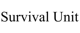 SURVIVAL UNIT trademark