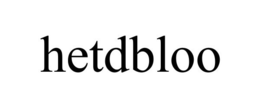 HETDBLOO trademark