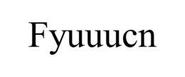 FYUUUCN trademark
