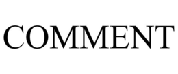 COMMENT trademark
